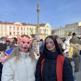 Dopolední masopustní průvod se vydařil!