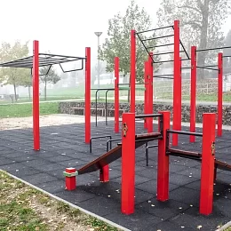 Workoutové hřiště pod Gymnáziem