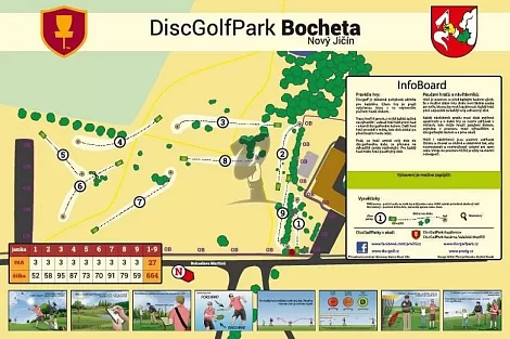 DiscGolfPark v&nbsp;Novém Jičíně