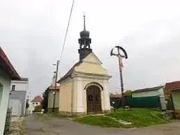 Chapel of the Passion of Christ with tombstone