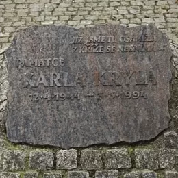 Pamětní deska Karla Kryla v Novém Jičíně