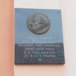 Pamětní deska Maxe Mannheimera