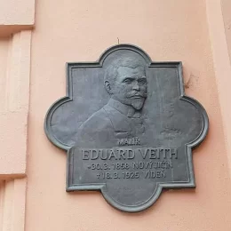 Pamětní deska Eduarda Veitha