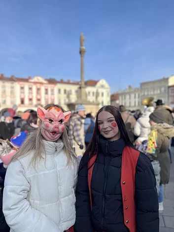 Dopolední masopustní průvod se vydařil!