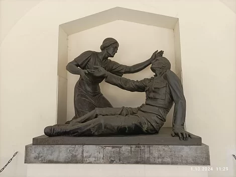 Plastika Leopolda Hohla - Památník padlých