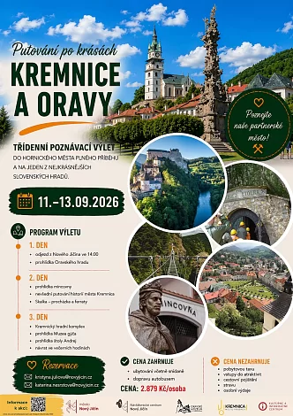 Putování po krásách Kremnice a&nbsp;Oravy